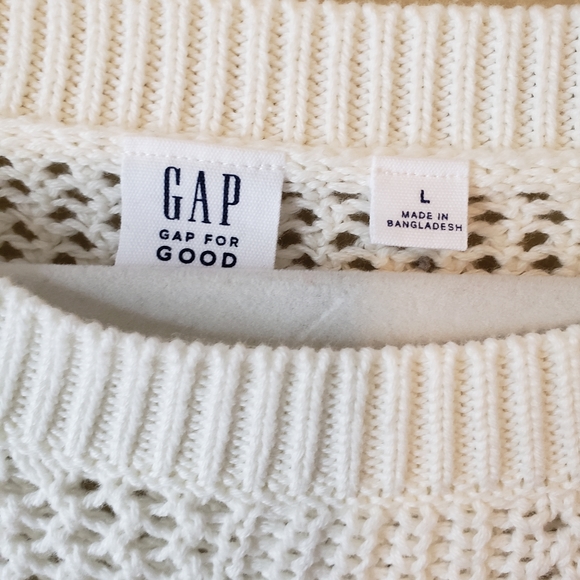 Gap white chunky sweater - Picture 4 of 5